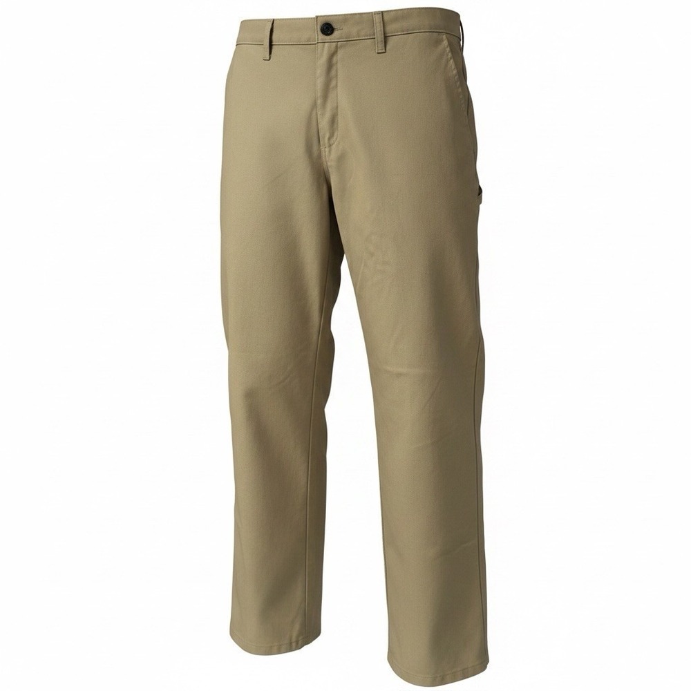 Dickies Mens Work Pants 32 x 30 Straight Leg Khaki Beige W541GD1